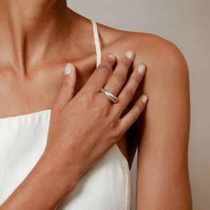 Wolf Circus Emeile Grande Ring in Sterling Silver